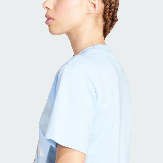 Camiseta Adidas Algodão Essentials Big Logo Feminina