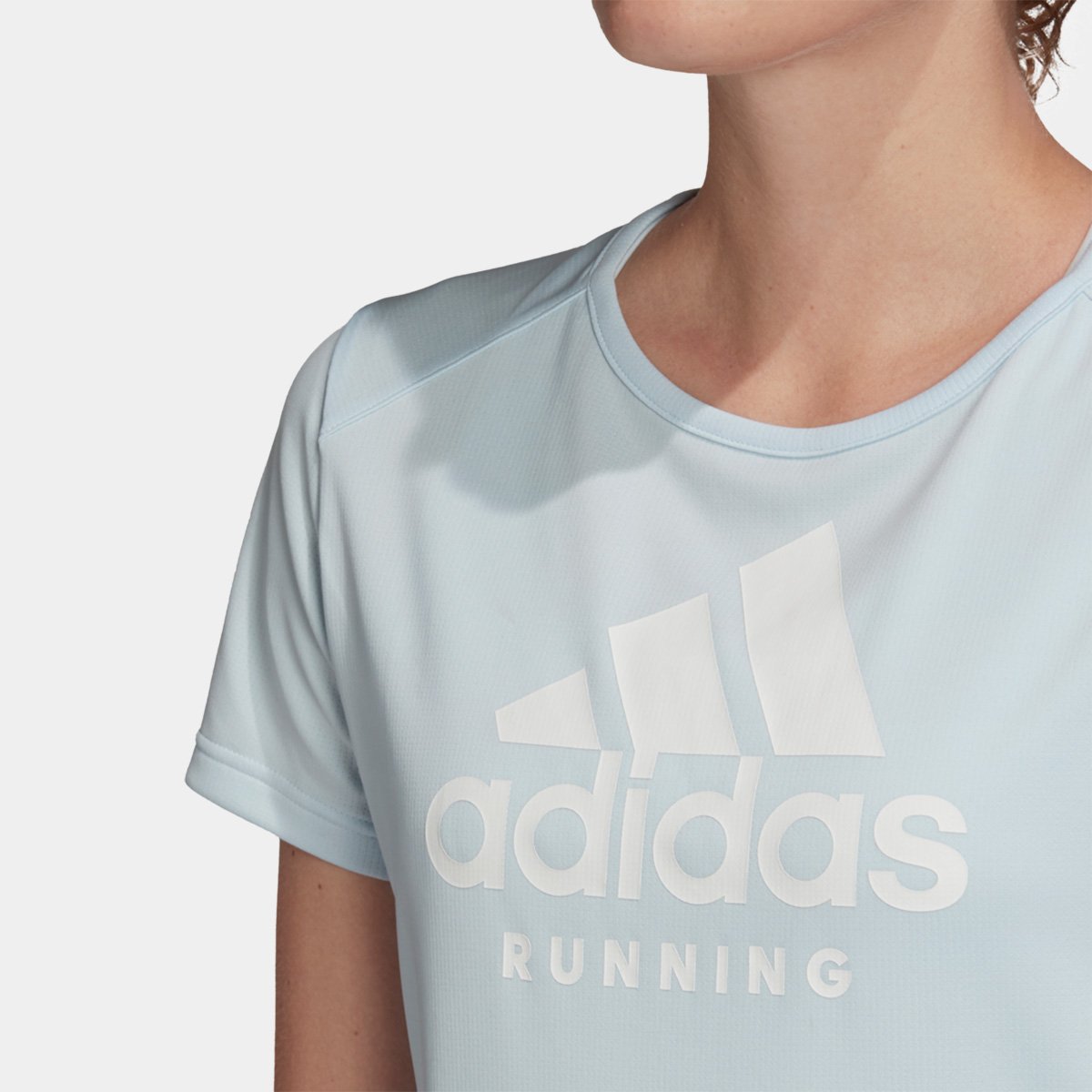 camiseta adidas feminina azul bebe