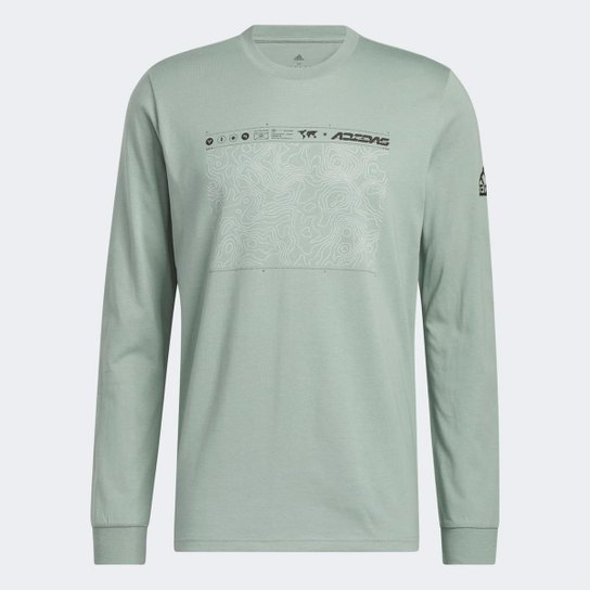 Camiseta Adidas City Explorer Manga Longa Masculina