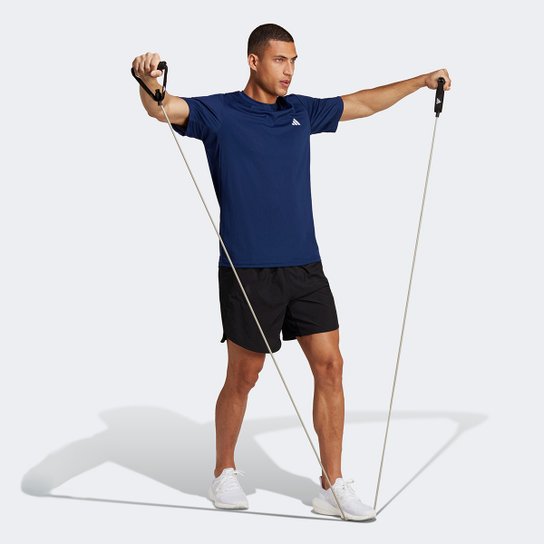 Camiseta Adidas Essentials Base Masculina Manga Curta