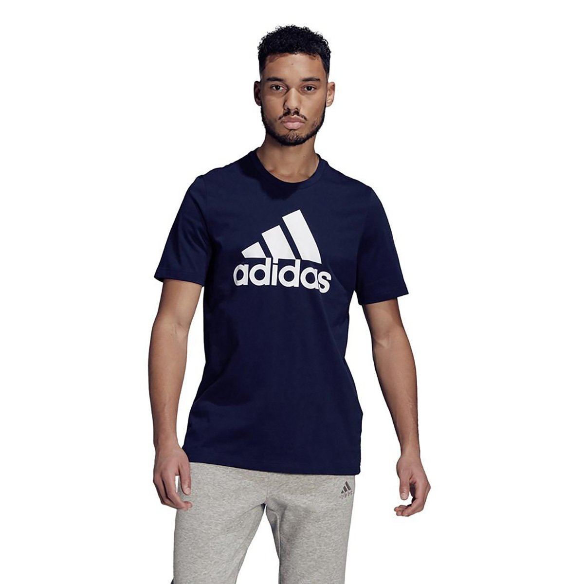 blusa adidas azul masculina
