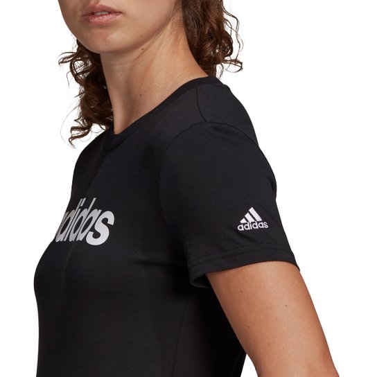 Camiseta Adidas Essentials Linear Feminina