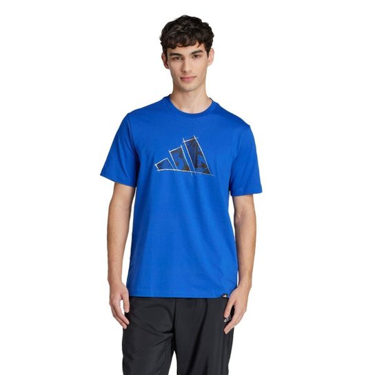 Camiseta Adidas Estampada Logo Masculina