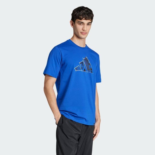 Camiseta Adidas Estampada Logo Masculina