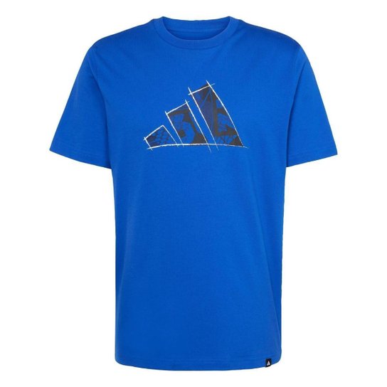 Camiseta Adidas Estampada Logo Masculina