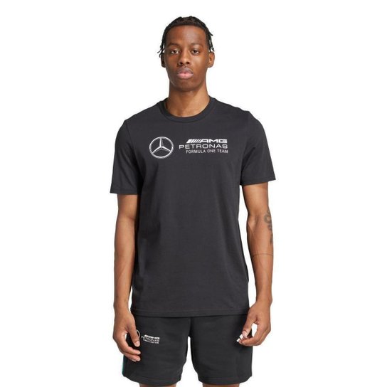 Camiseta Adidas Estampada Mercedes Amg Petronas Fórmula 1 Team Dna Masculino