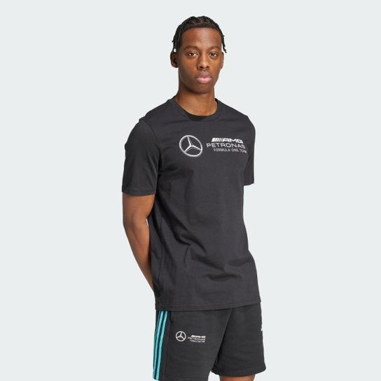 Camiseta Adidas Estampada Mercedes Amg Petronas Fórmula 1 Team Dna Masculino