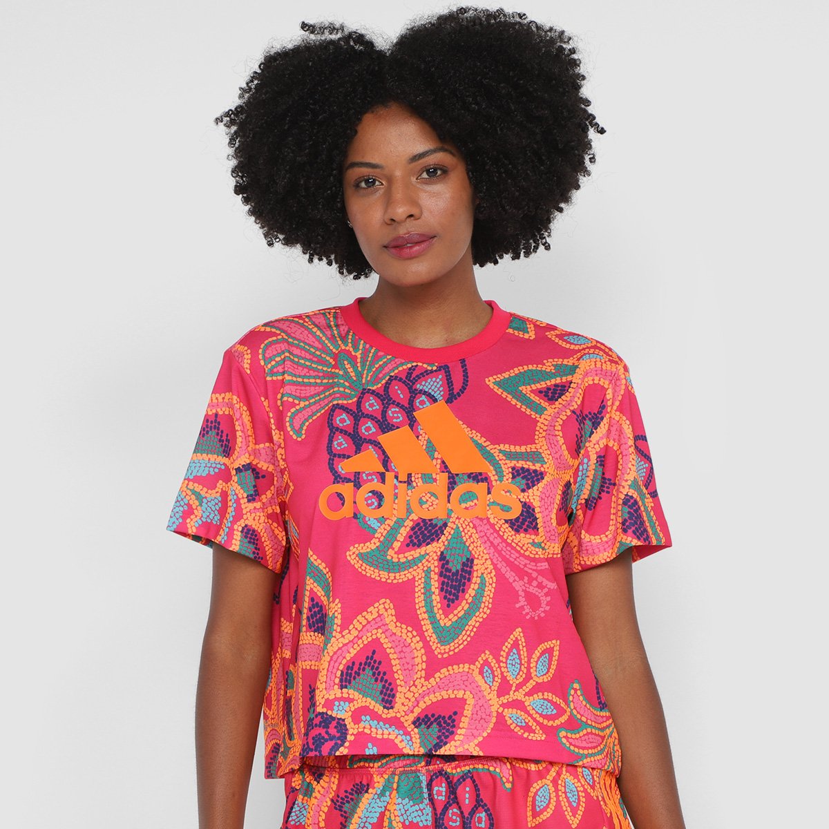 Camiseta Adidas Farm Rio Feminina