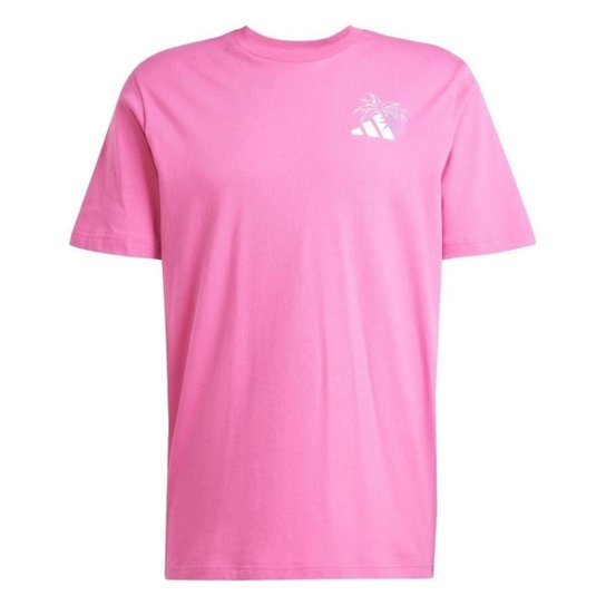 Camiseta Adidas Gráfica Lounge Embroidery Masculina