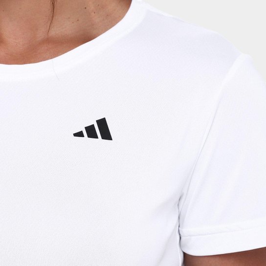 Camiseta Adidas Own The Run 3 Listras Feminina