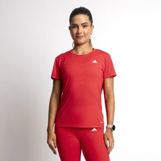 Camiseta Adidas Own The Run 3 Listras Feminina
