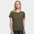 Camiseta Adidas Own The Run 3 Listras Feminina - Verde