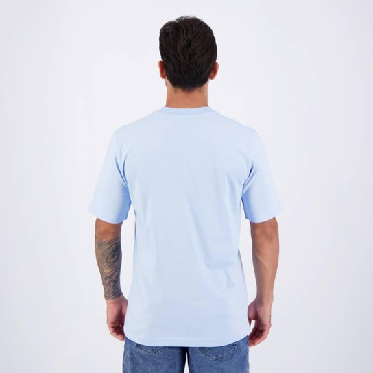 Camiseta Adidas Small Logo Azul Clara