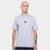 Camiseta Adidas Small Logo Masculina - Cinza+Preto