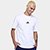 Camiseta Adidas Small Logo Masculina - Branco+Preto