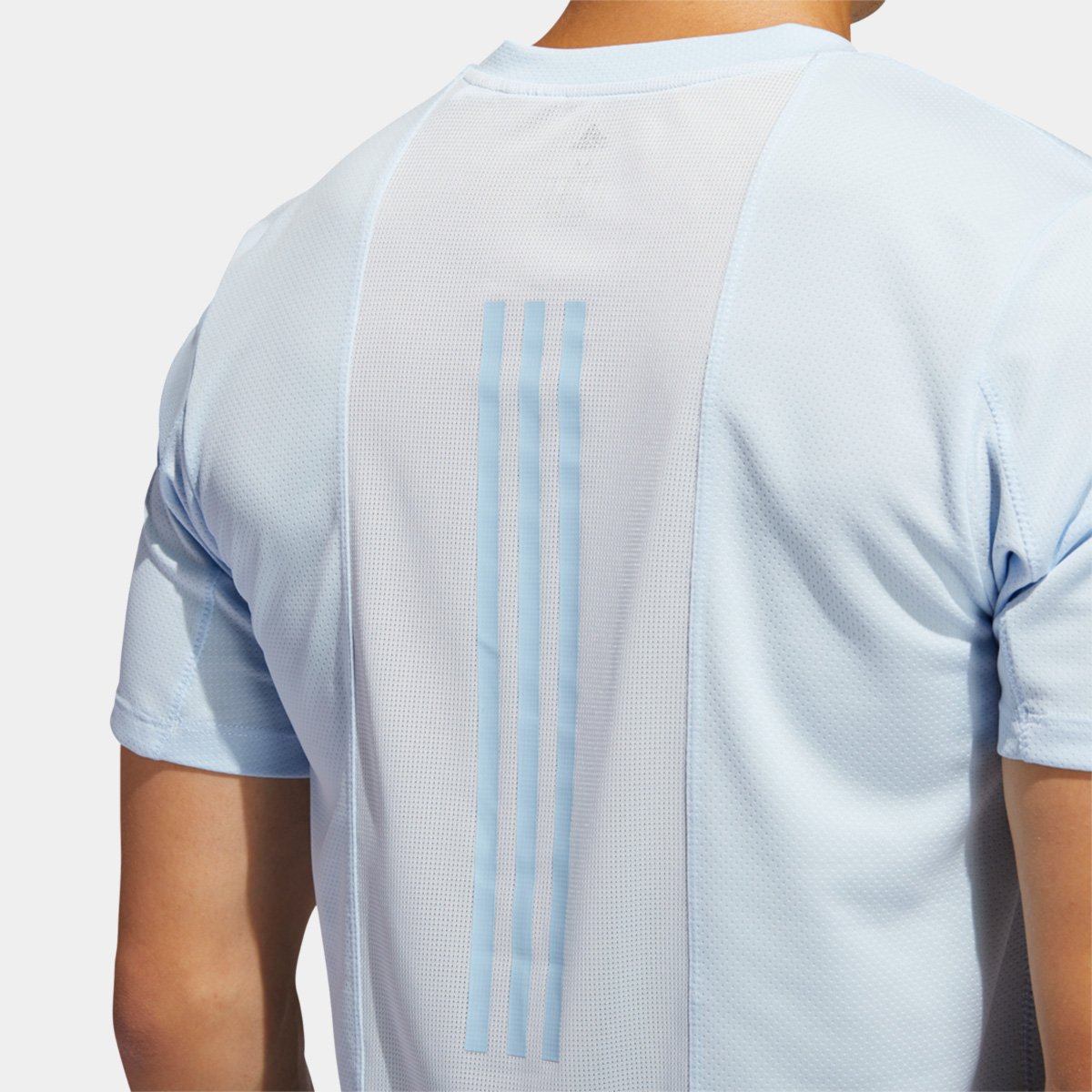 camisa adidas azul claro