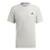 Camiseta Adidas Treino Alongamento Train Essentials Masculina - Cinza
