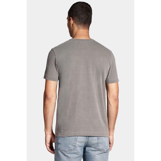 Camiseta Aramis Manga Curta Básica Verde Militar