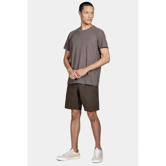 Camiseta Aramis Piquet Verde Militar