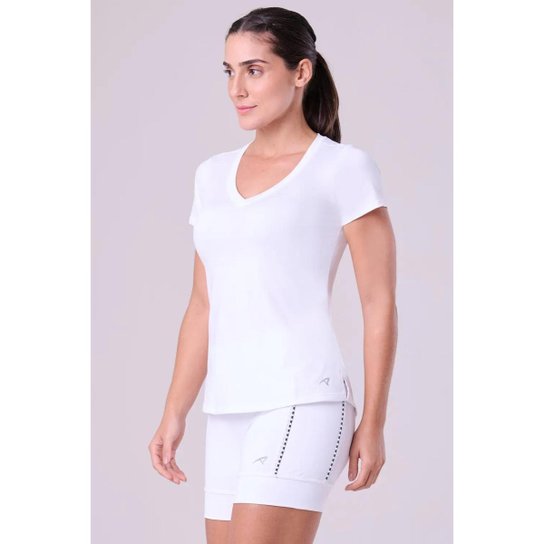 Camiseta Authen Keel Cool Decote V, UV50, ORIGINAL,NF