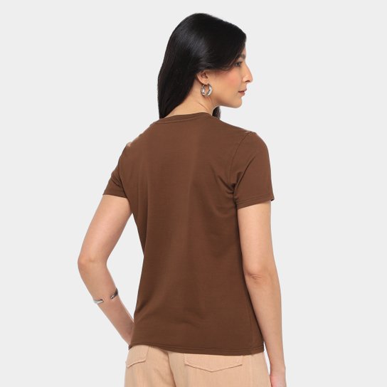 Camiseta Calvin Klein Básica Feminina