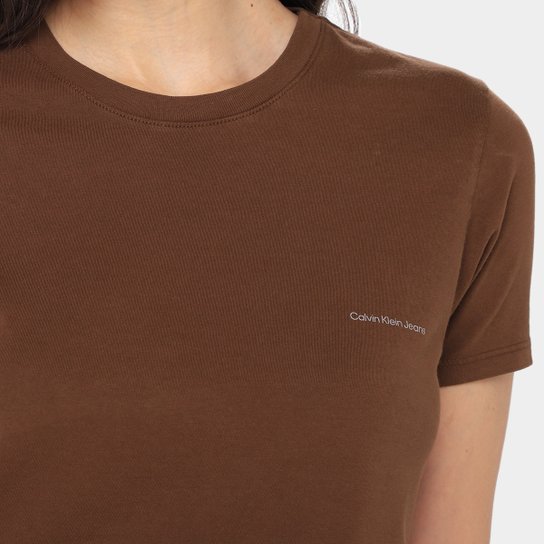 Camiseta Calvin Klein Básica Feminina