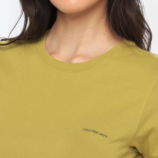 Camiseta Calvin Klein Básica Feminina