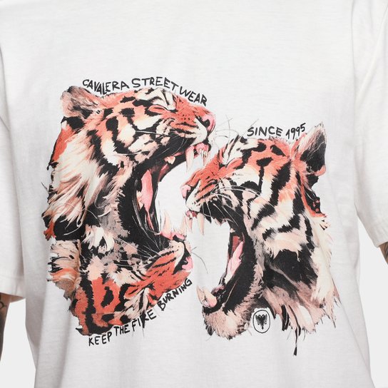 Camiseta Cavalera Comfort Tiger Masculina