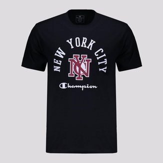 Camiseta Champion New York City Preta