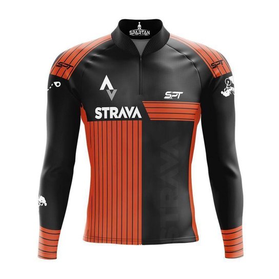 Camiseta Ciclismo Spartan Spt New Manga Longa Ref 02