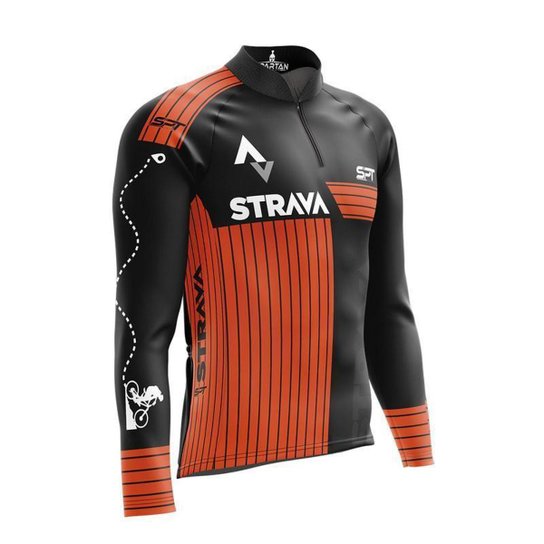 Camiseta Ciclismo Spartan Spt New Manga Longa Ref 02