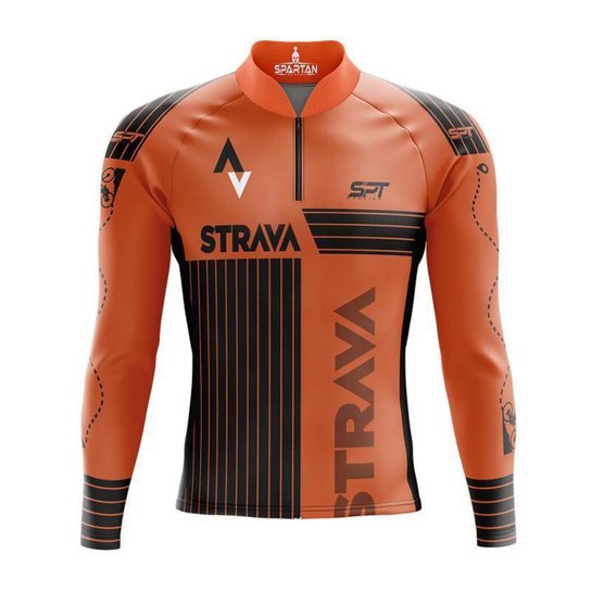 Camiseta Ciclismo Spartan Spt New Manga Longa Ref 02