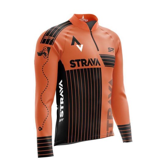 Camiseta Ciclismo Spartan Spt New Manga Longa Ref 02
