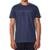 Camiseta Colcci Algodão Logo Texturizado Masculina - Azul+Marinho