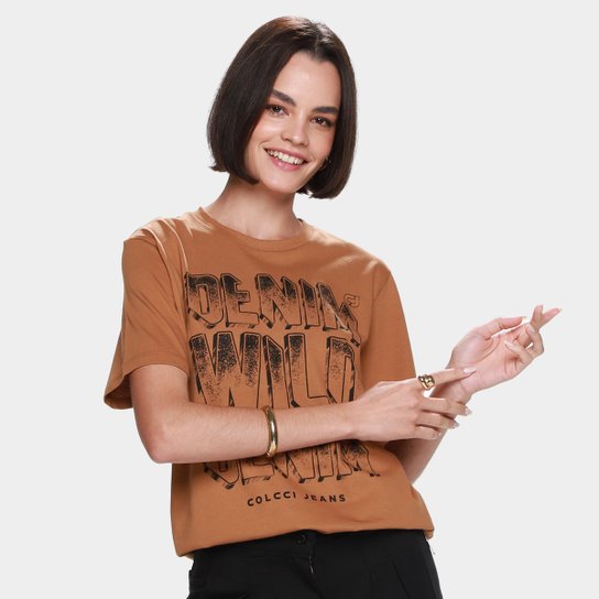 Camiseta Colcci Casual Feminina