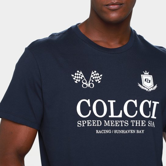 Camiseta Colcci Estampada Masculina