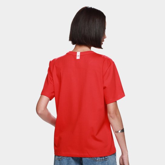 Camiseta Colcci Jeans Casual Feminina