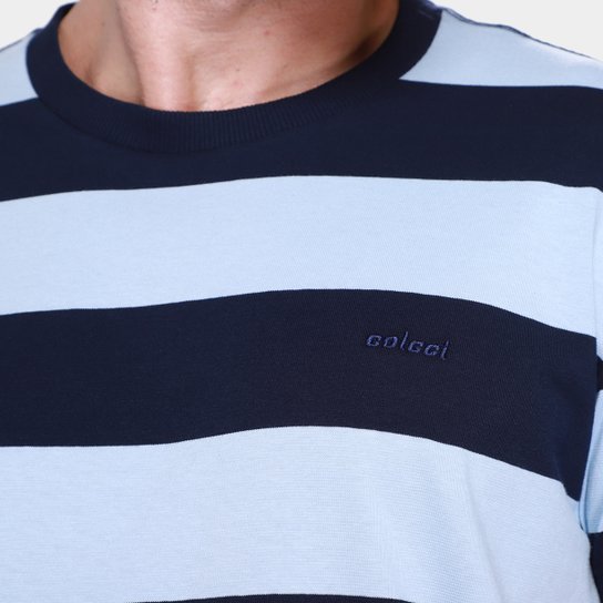 Camiseta Colcci Listrada Masculina