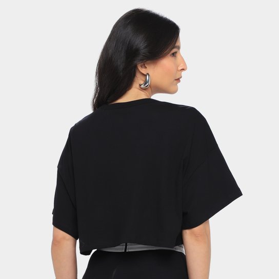 Camiseta Colcci Sport Cropped Feminina