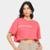 Camiseta Colcci Sport Cropped Feminina - Rosa