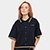 Camiseta Converse Daily Paper Cropped Feminina - Preto