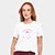 Camiseta Converse Patch Log Fit Feminina - Branco