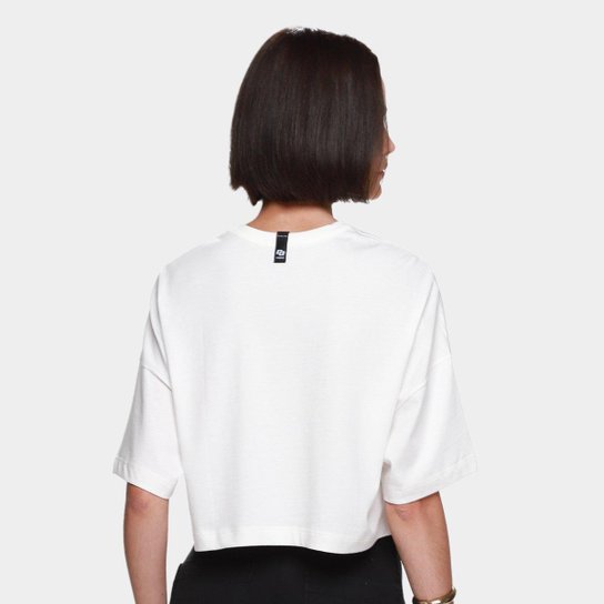 Camiseta Cropped Colcci 1986 Feminina