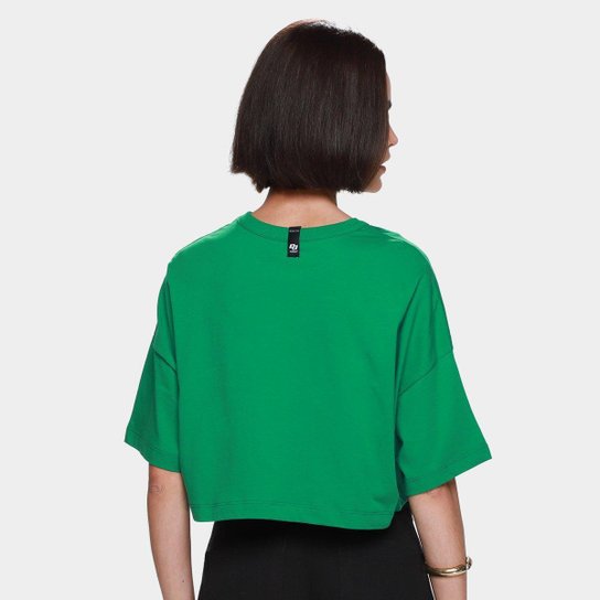 Camiseta Cropped Colcci 1986 Feminina