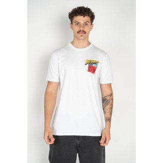 Camiseta DC Shoes M/C Cherry Pop Branco-Branco-G