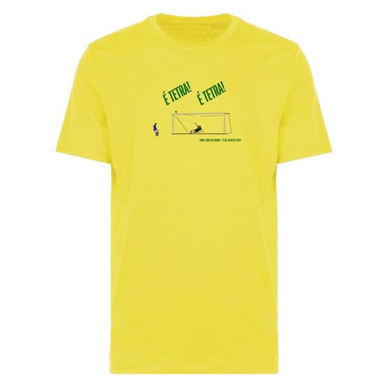 Camiseta de Futebol Pênalti do Tetra Copa do Mundo 1994 Masculina