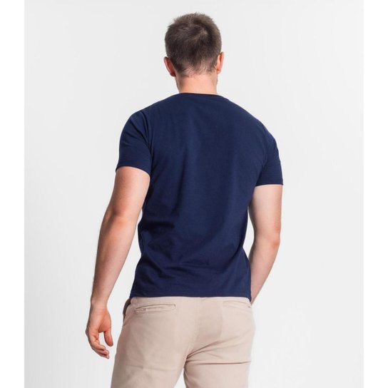 Camiseta Diametro Básica Meia Malha Masculina