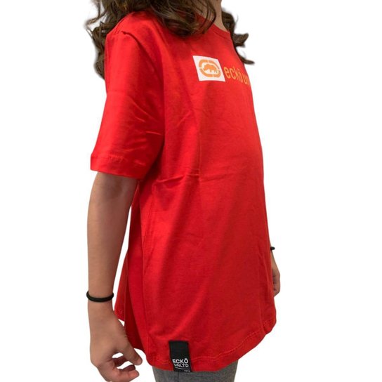 Camiseta Ecko Unltd DJ Básica Juvenil Original