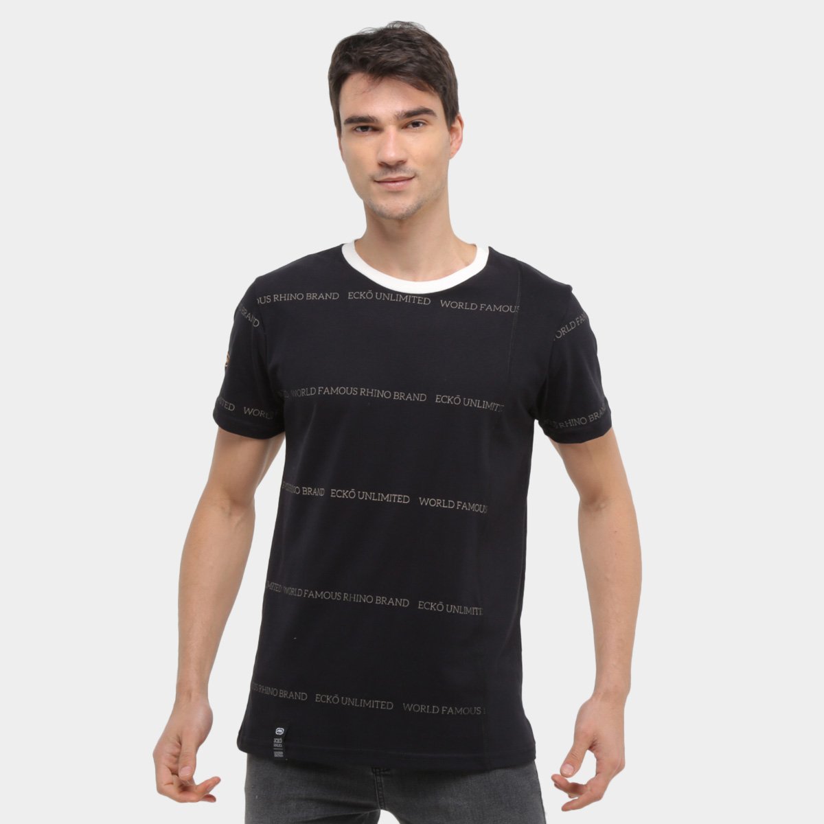 camiseta ecko world famous masculina