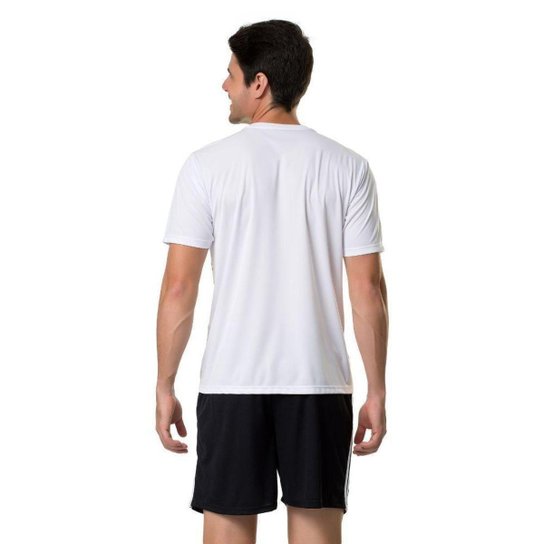 Camiseta Elite Branca Verde Dry P Ao EG4